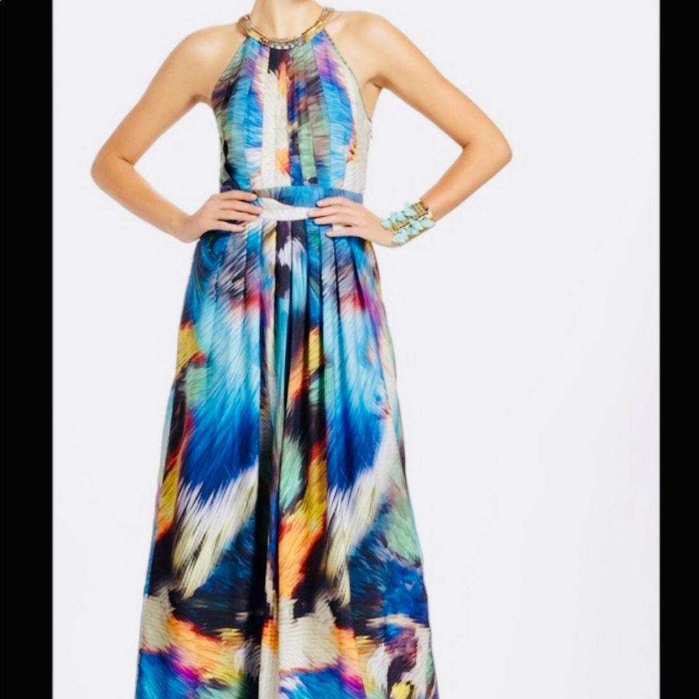Anthropologie Ranna Gill Tropicalia Maxi Dress
